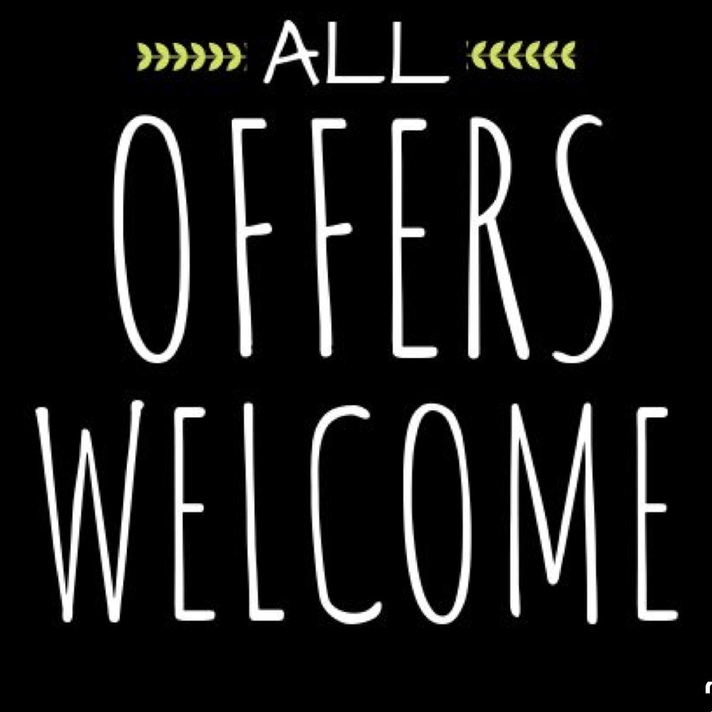 Offers welcomed!